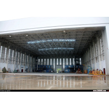 Pre-Engineered Zinc Curved Airport Hangar Roofing Prefabricated Hangar